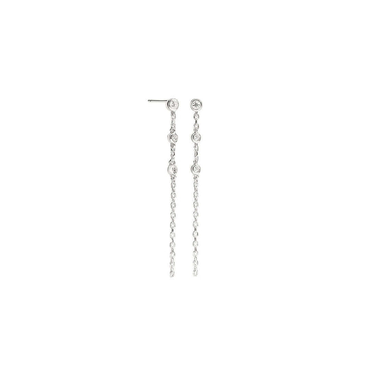 Libi Earrings featuring sleek, dainty design perfect for everyday minimalism and effortless chic style.