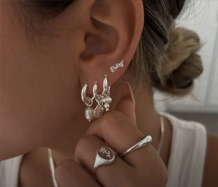 925 Sterling Silver Earring Sets