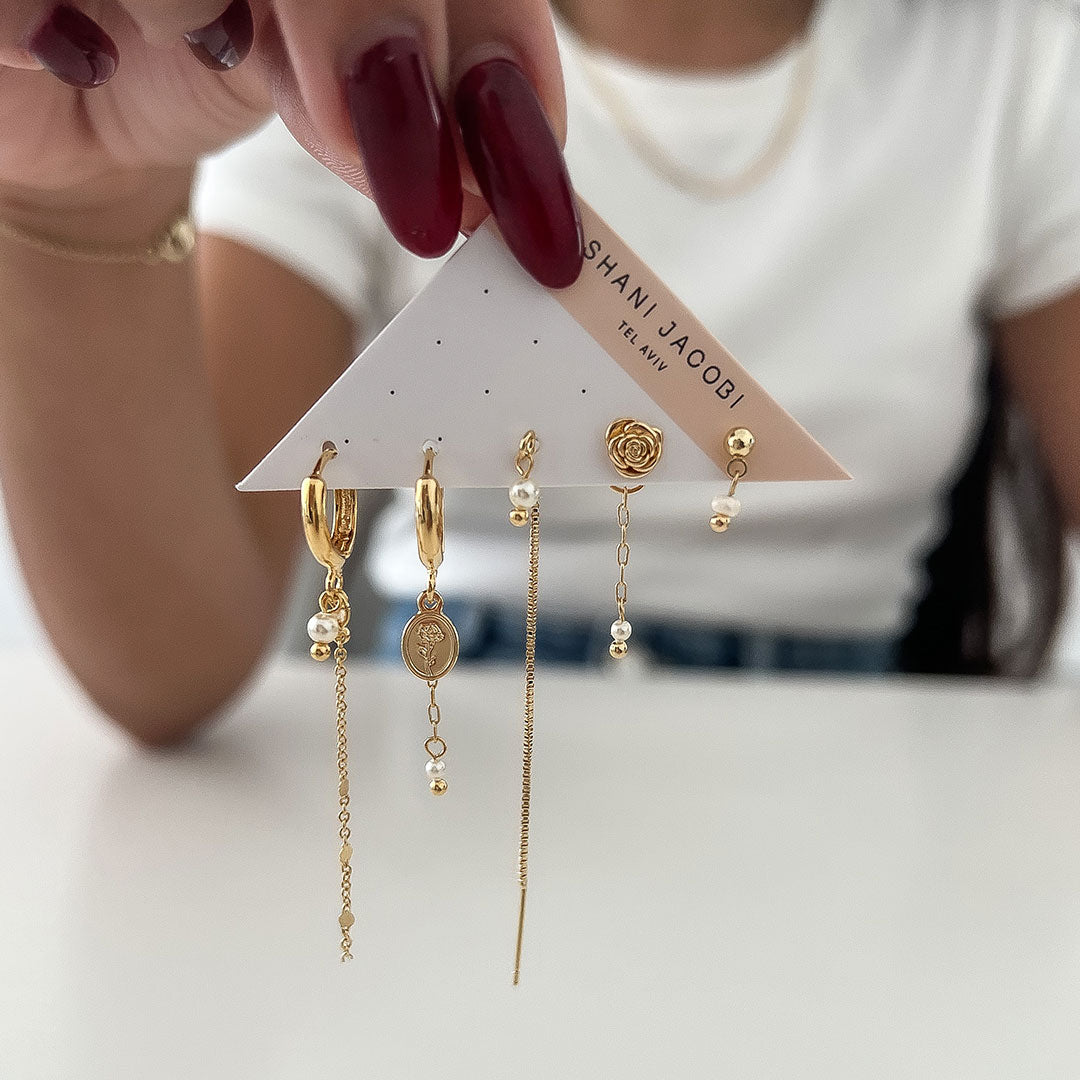 Flory Earrings Set