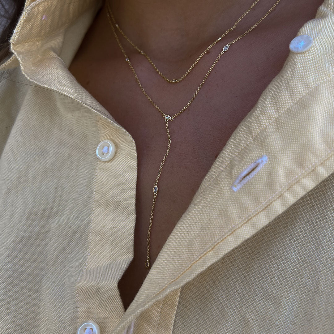 Liz Lariat Necklace
