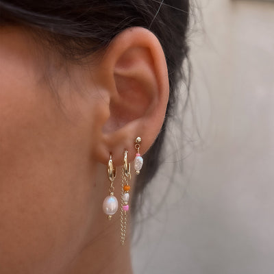 Flamingo Earrings Set