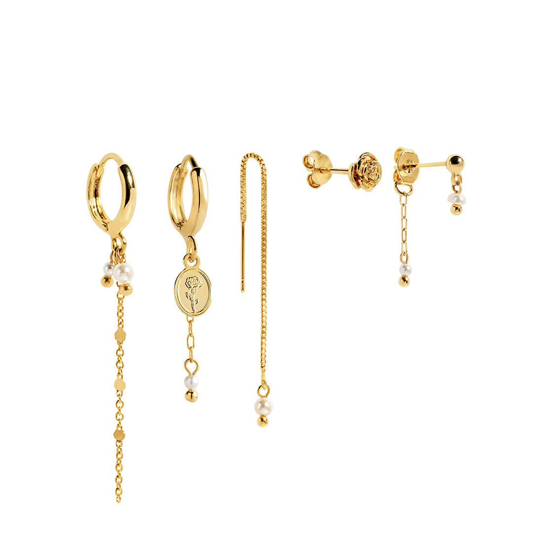 Flory Earrings Set