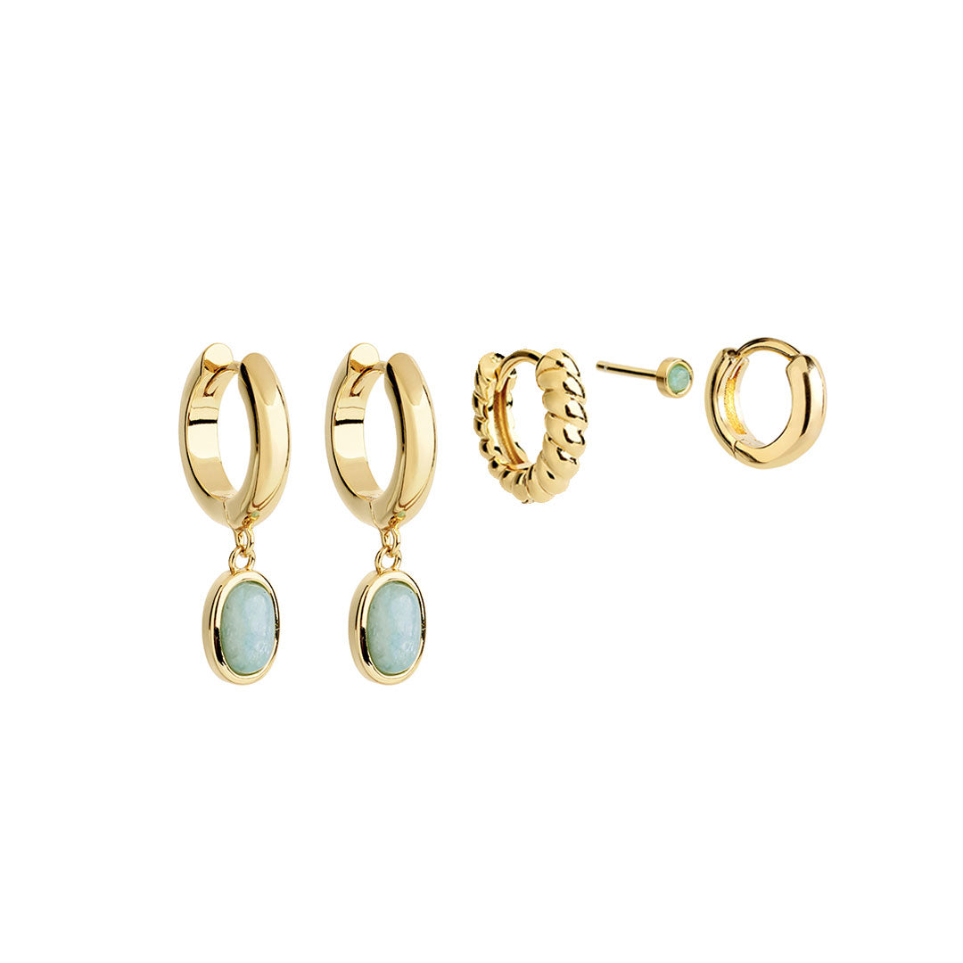 Kinneret Earrings Set
