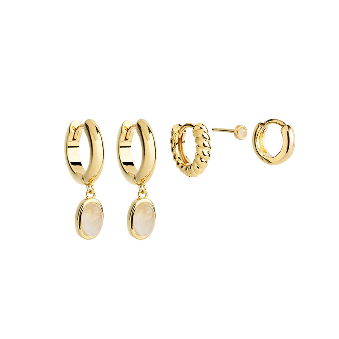 Kinneret Earrings Set