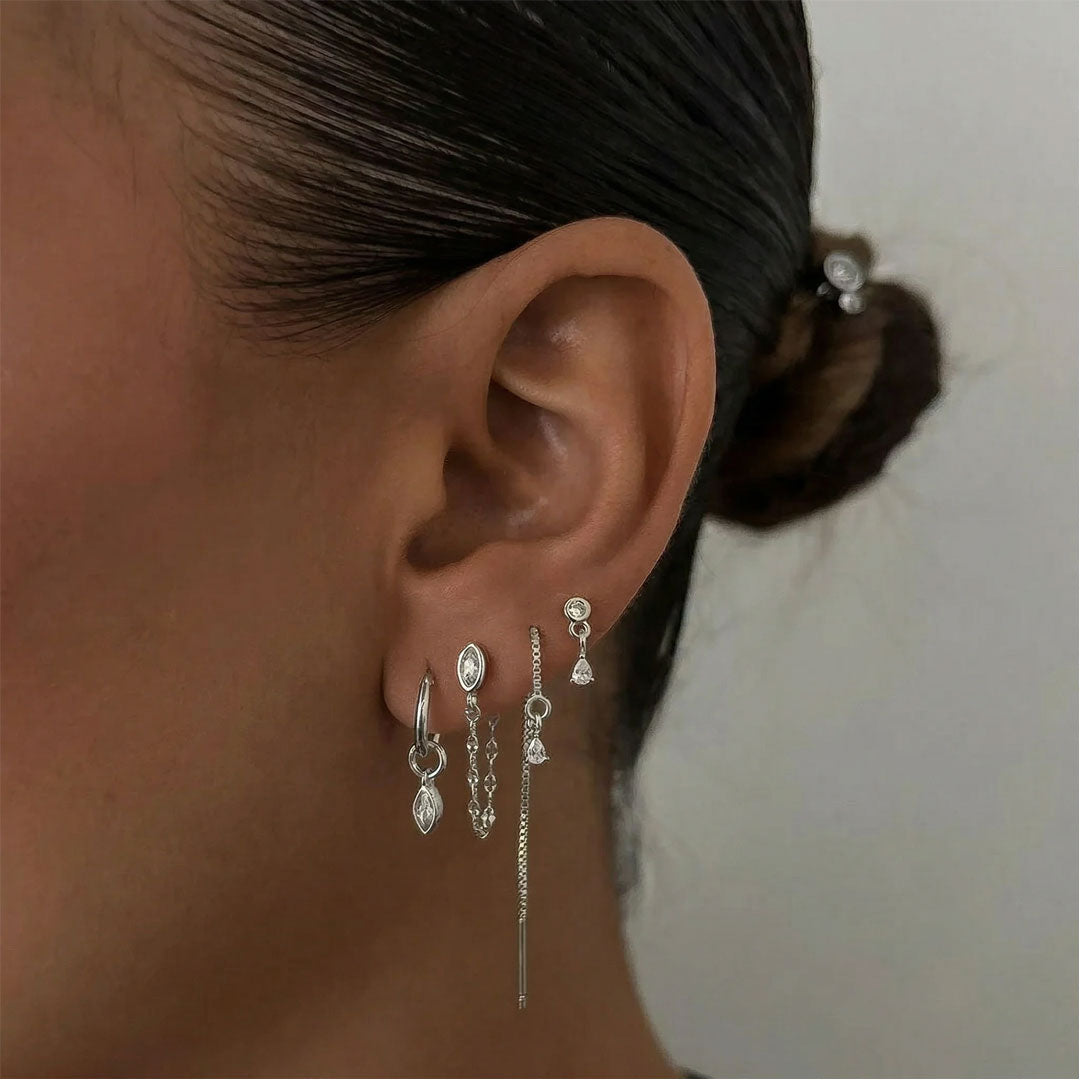 Alin Earring Set - Sterling Silver
