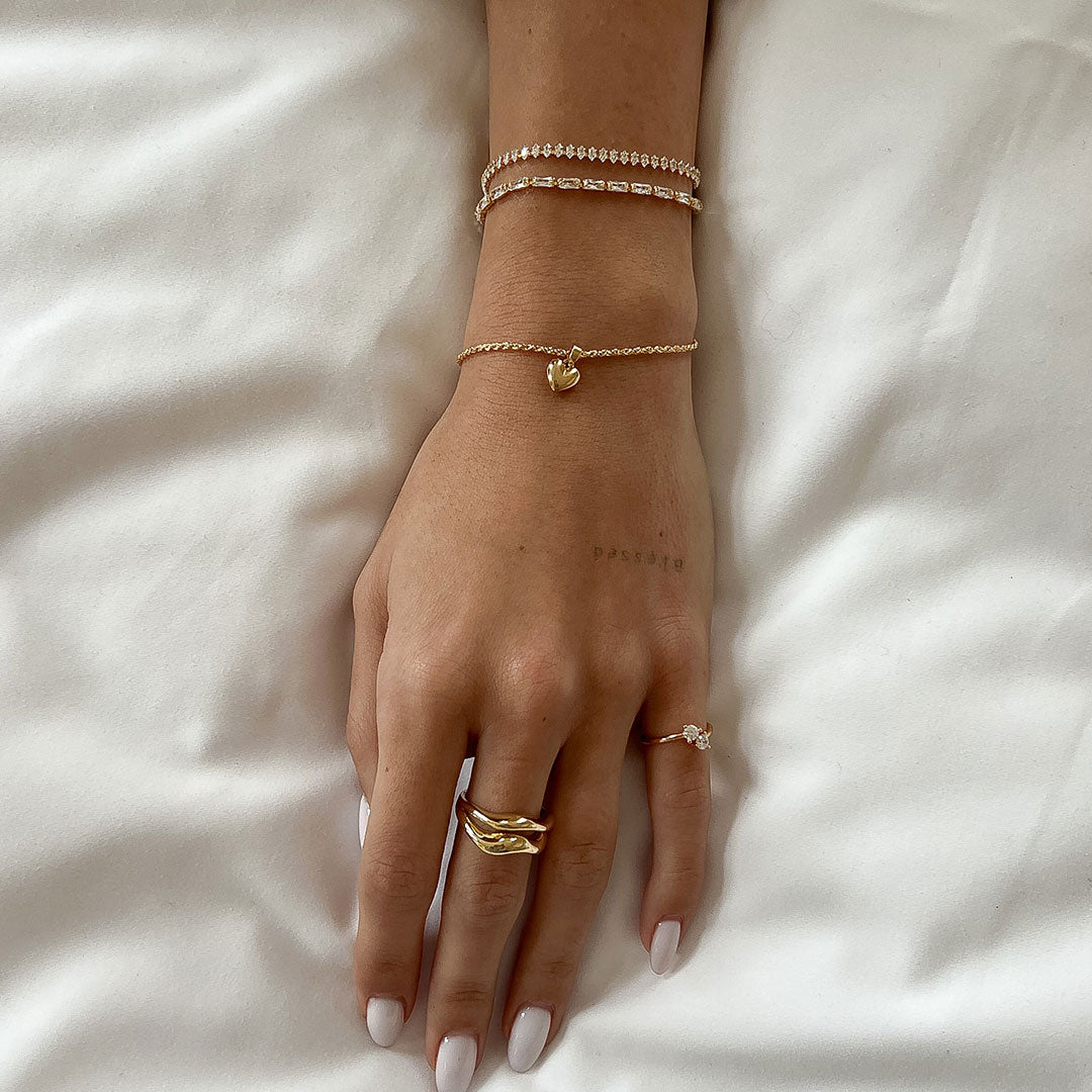 Leo Tennis Bracelet