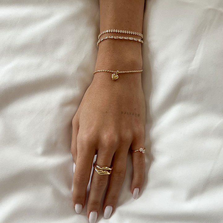 Leo Tennis Bracelet