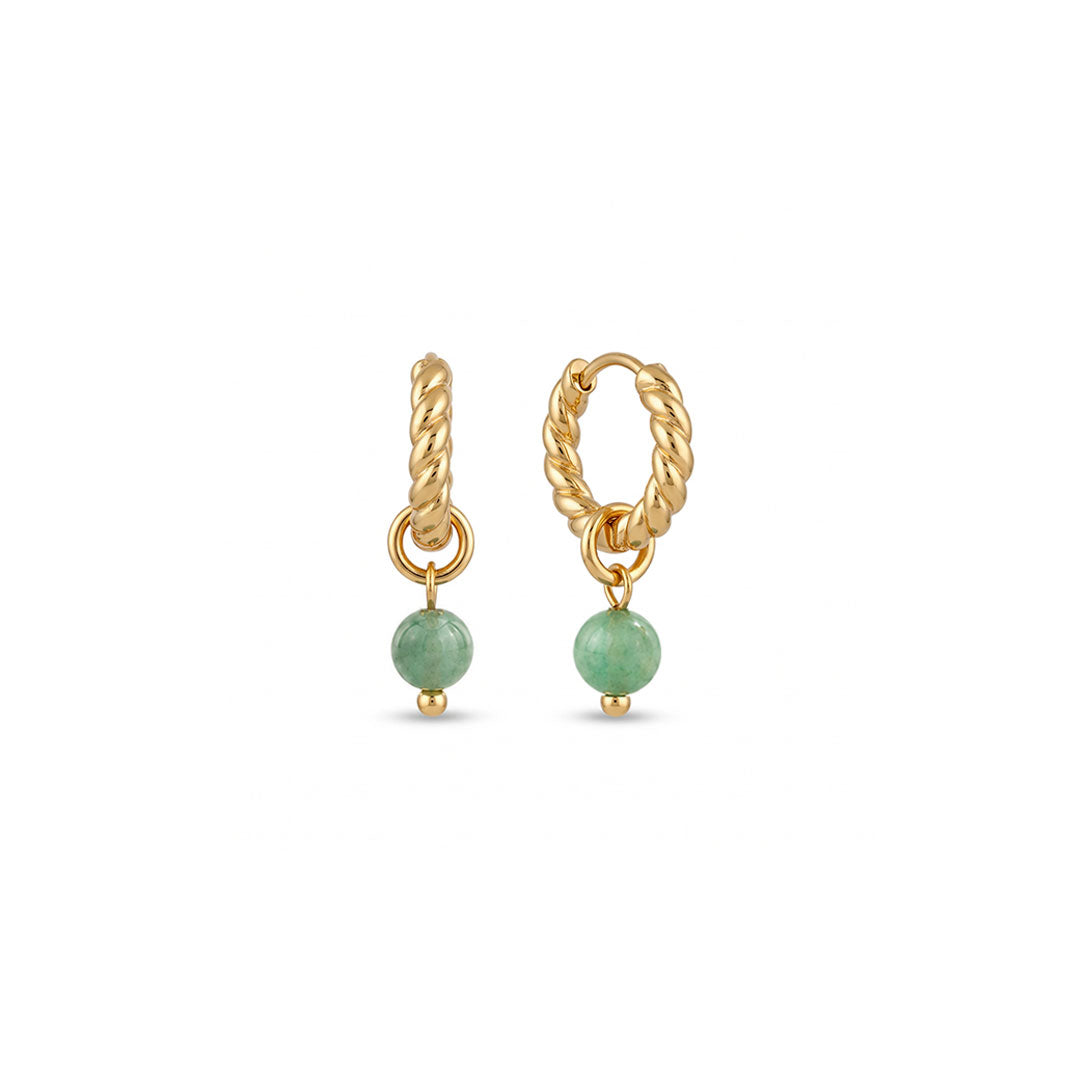 Green Earrings