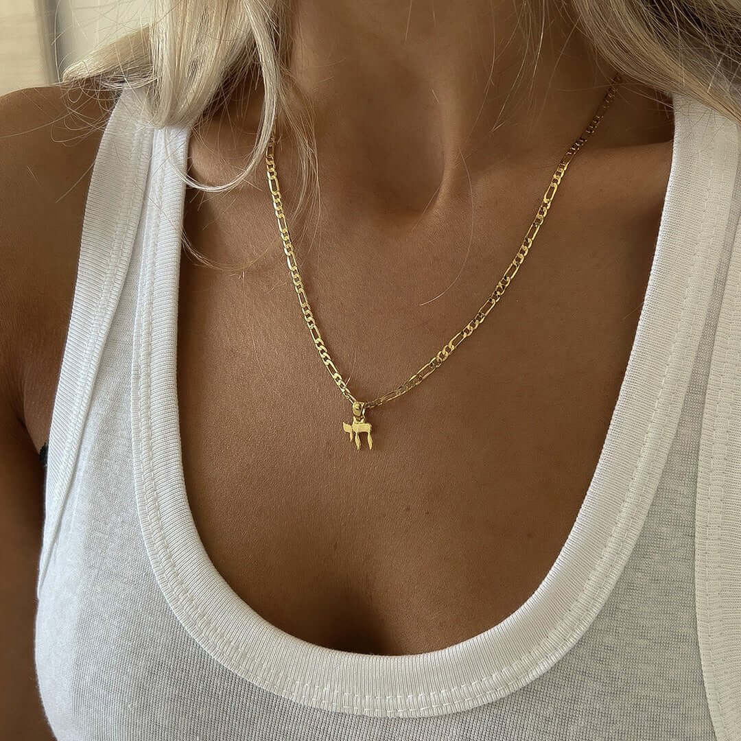 Shani Chai Chai Chain Necklace - Shani Jacobi Jewelry