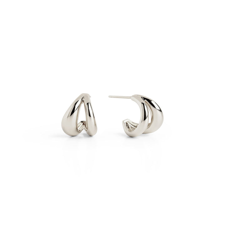 Double Moon Earrings