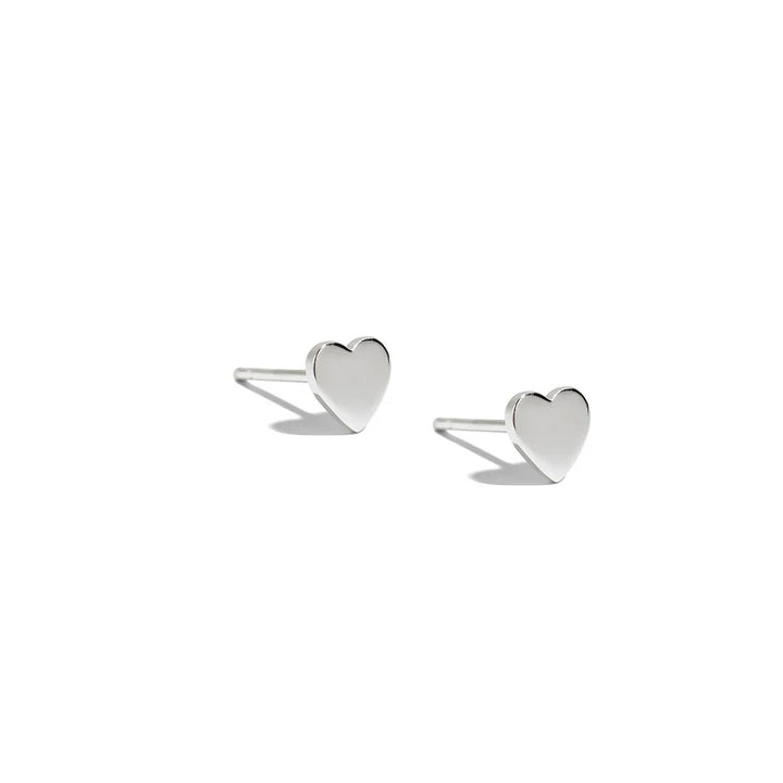 Heart Stud Earrings