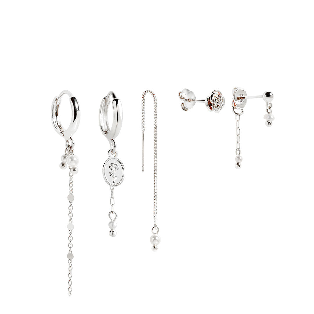 Flory Earrings Set