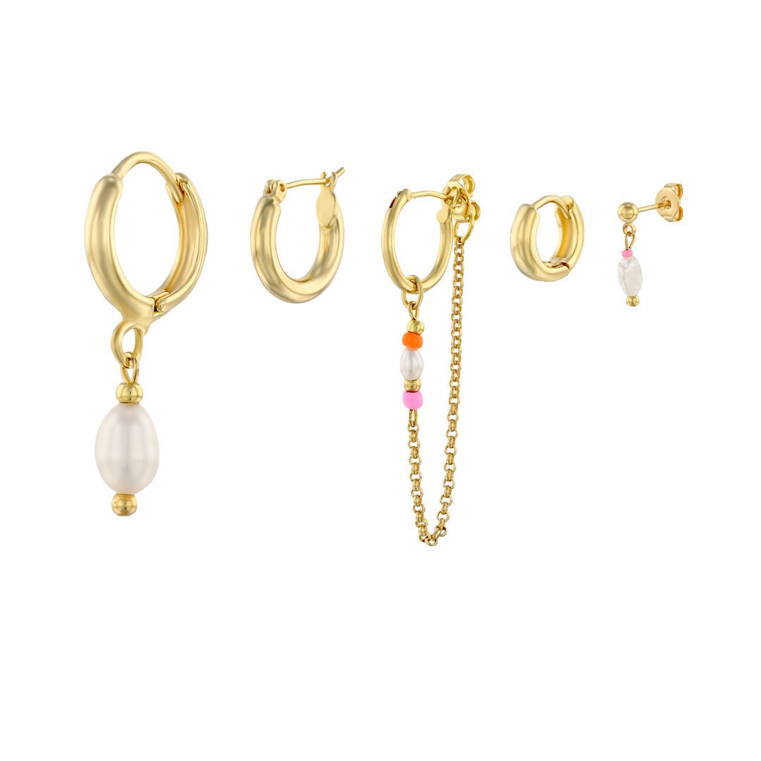 Flamingo Earrings Set - Shani Jacobi Jewelry