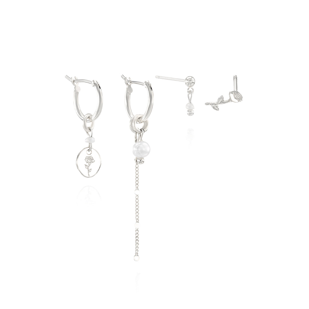 Flower Earring Set