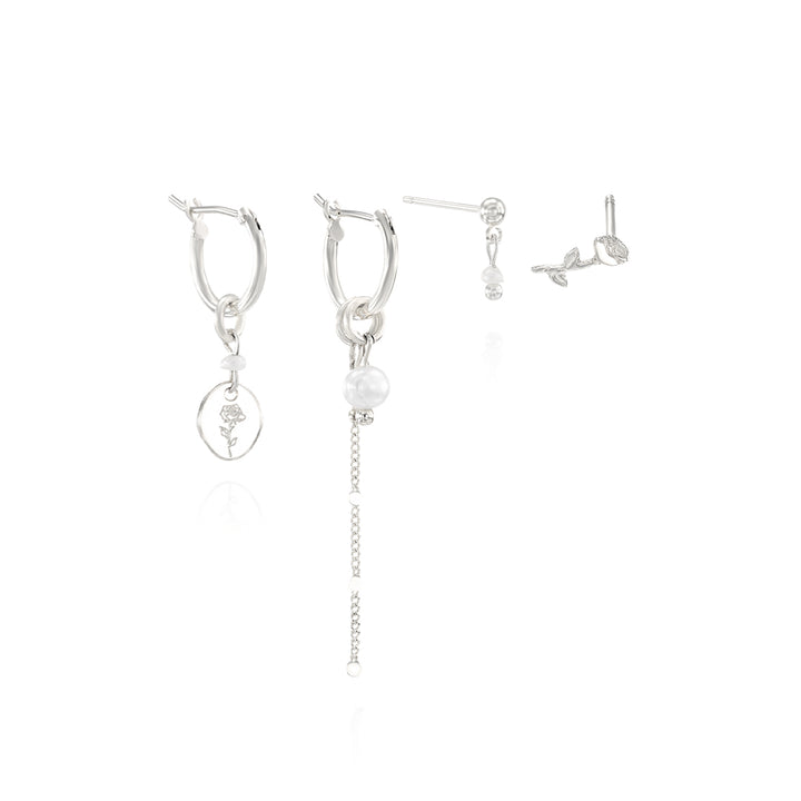 Flower Earring Set