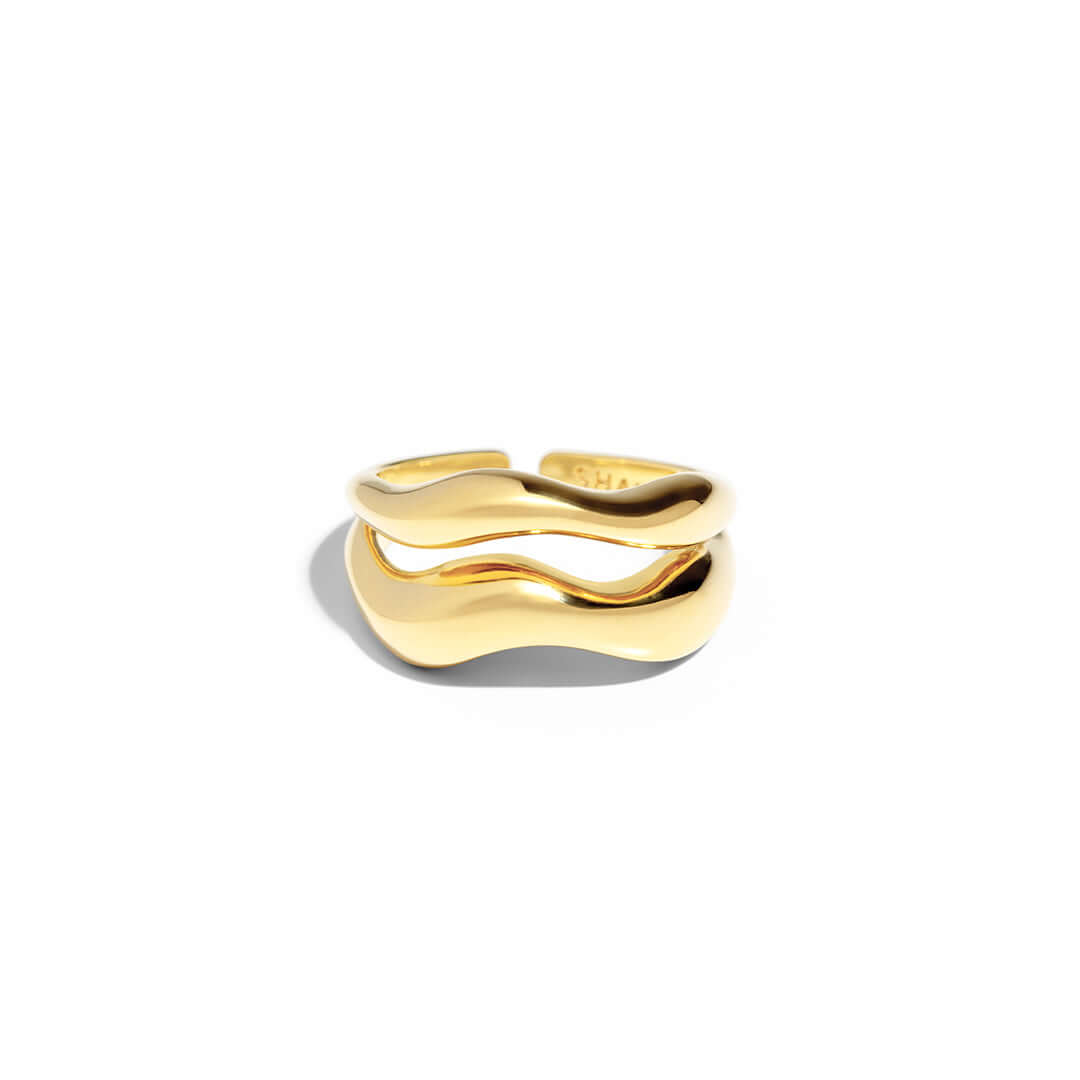 Shani Rind Double Liquid Ring - Shani Jacobi Jewelry