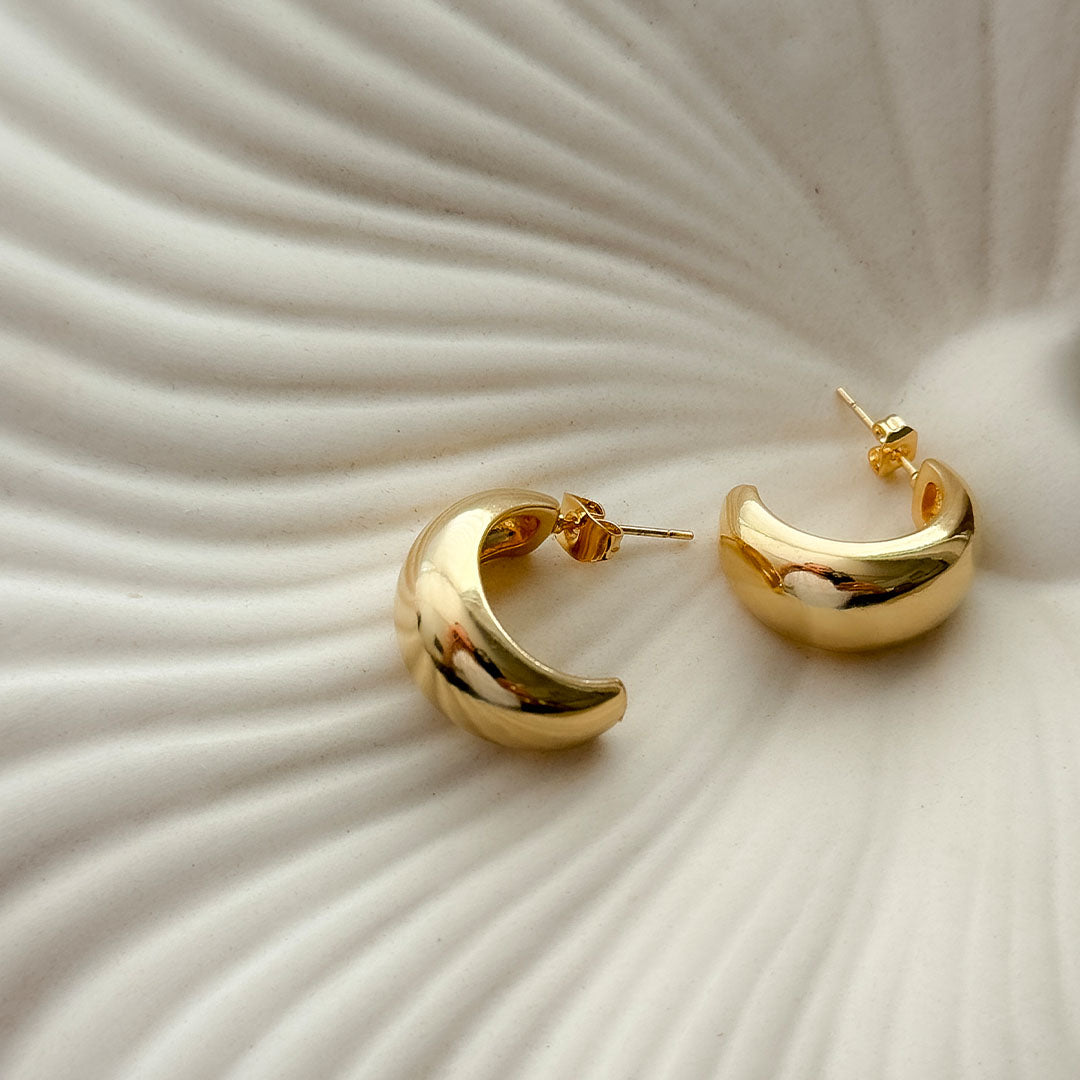 Hailey Moon Earrings - Shani Jacobi Jewelry