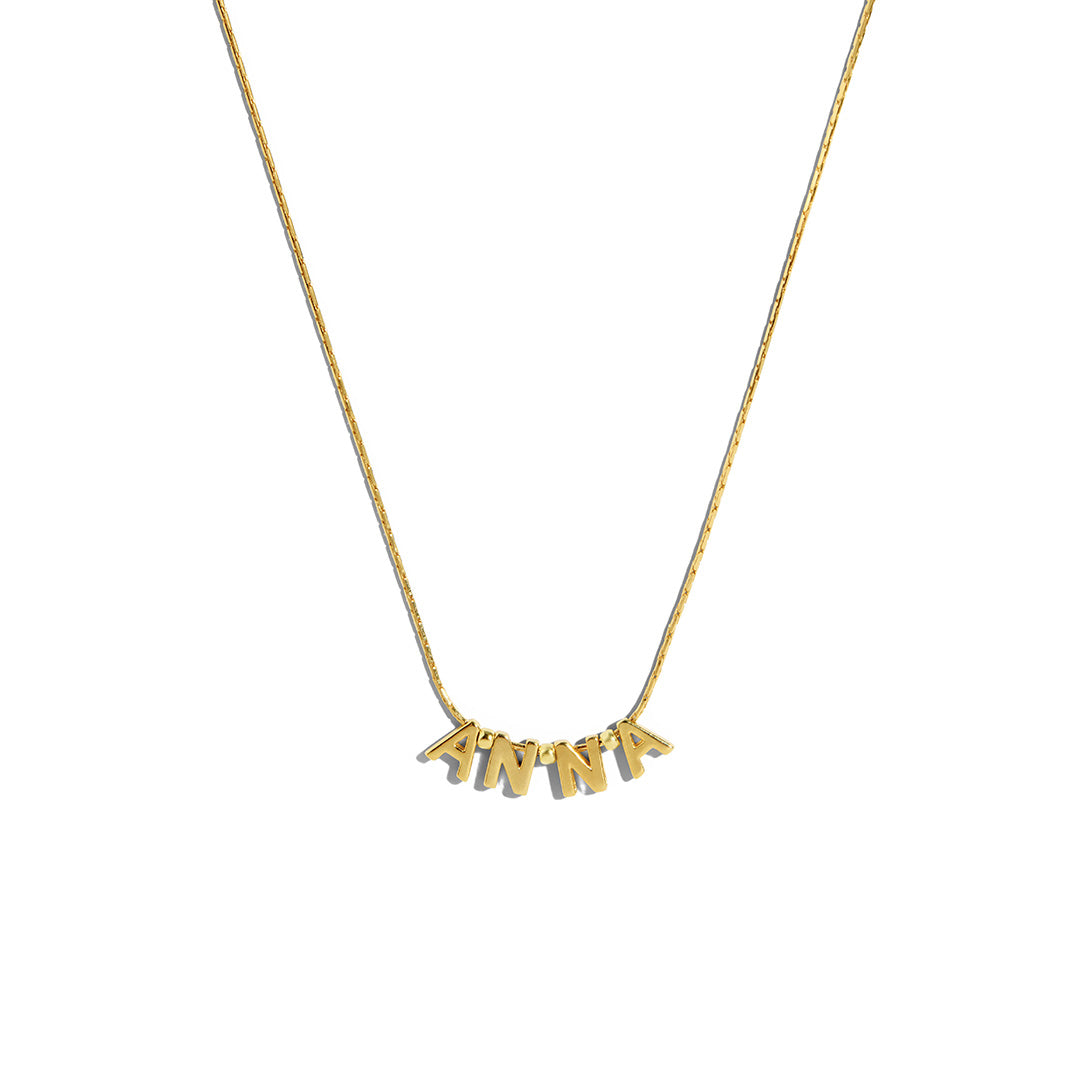 Name Necklace - Shani Jacobi Jewelry