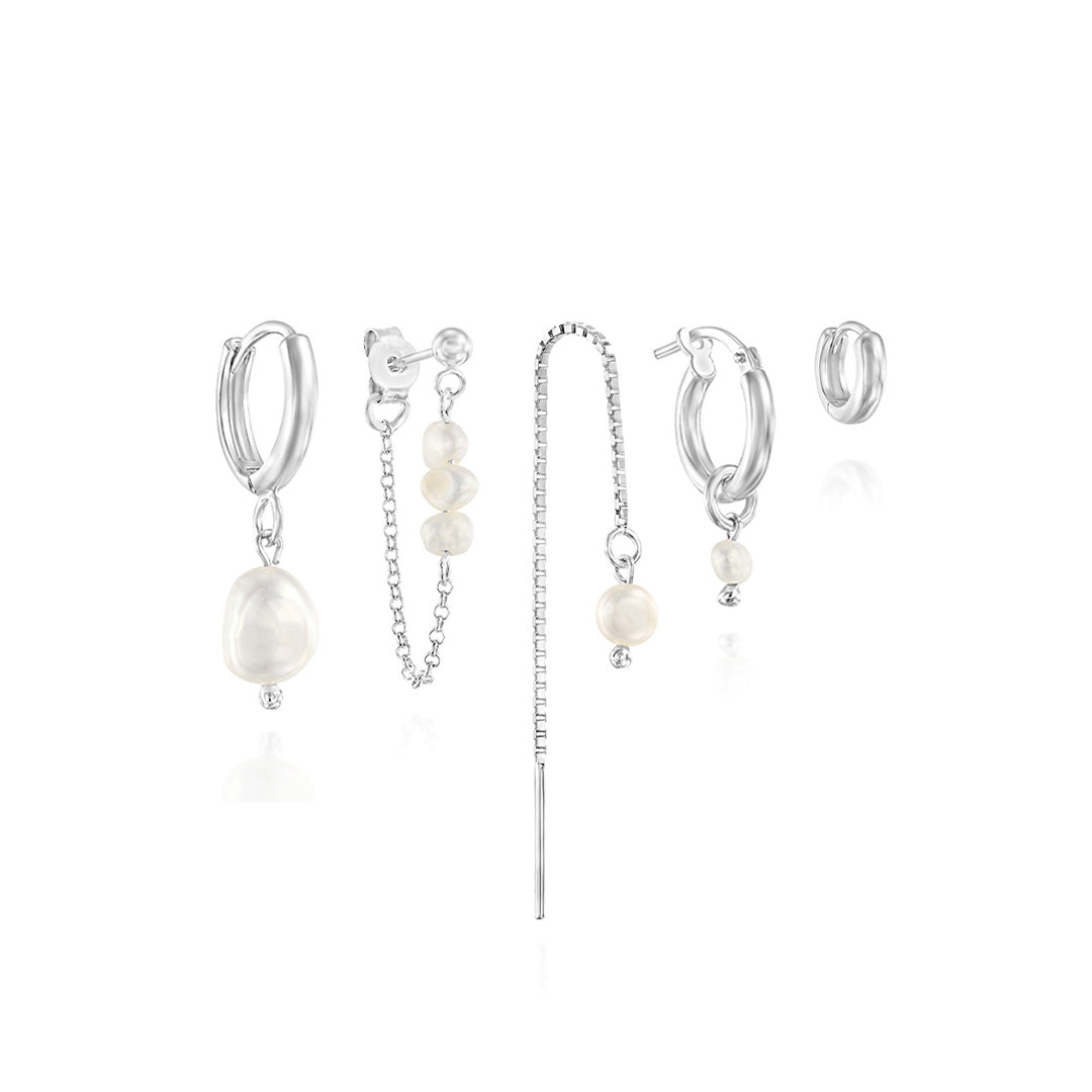 Nice Earrings Set 925 - Shani Jacobi Jewelry