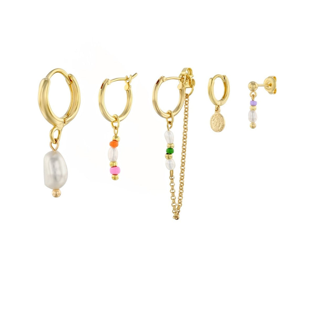 Peacock Earrings Set - Shani Jacobi Jewelry