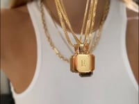 Initial Vintage Necklace