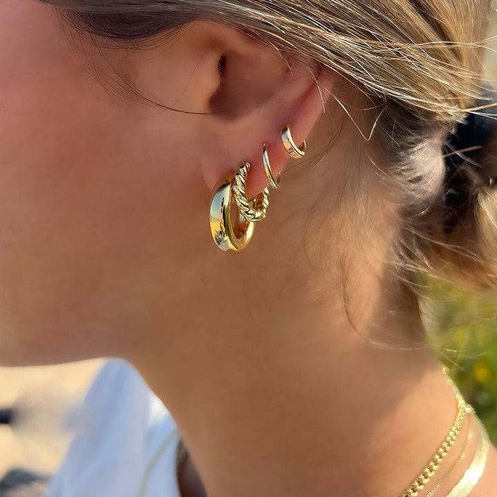 Reef Slim Earrings - Shani Jacobi Jewelry