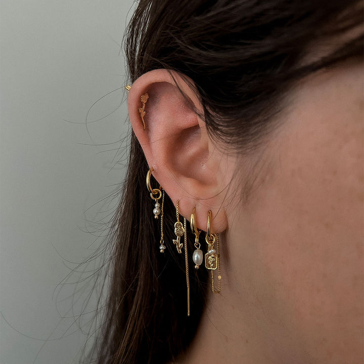 Rose Earring Set