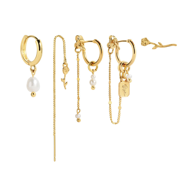 Rose Earring Set