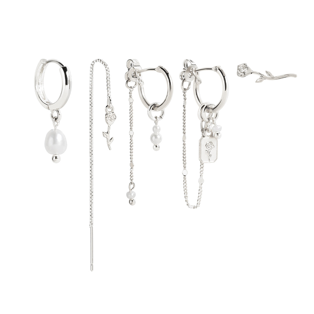Rose Earring Set