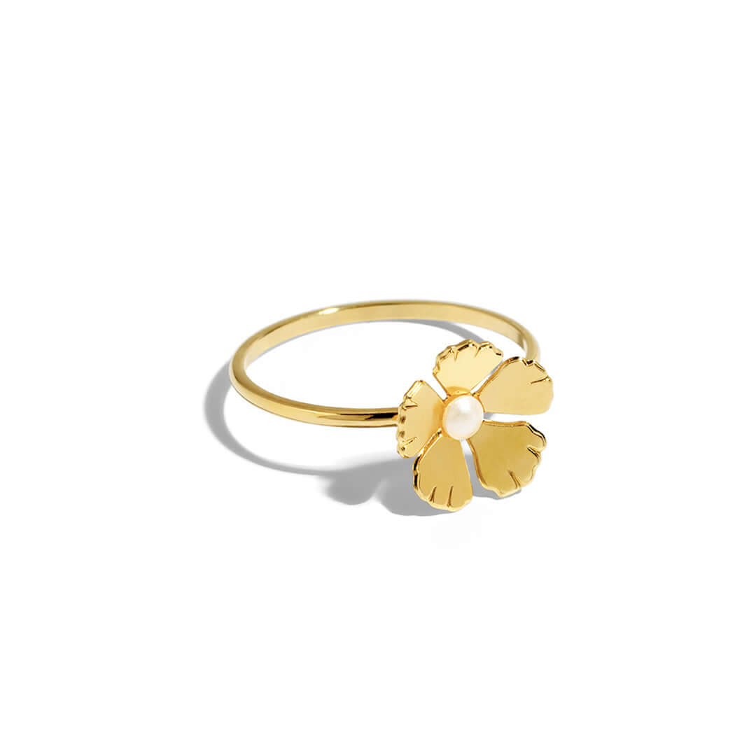 Shano Rind Miu Flower Ring - Shani Jacobi – Shani Jacobi Jewelry