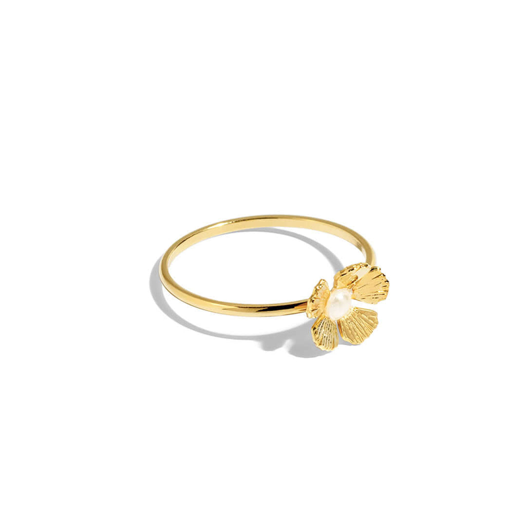 Tiny Miu Flower Ring - Shani Jacobi