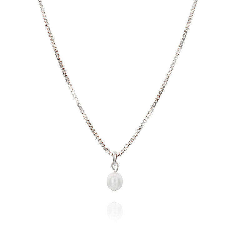 Tiny Pearl Necklace - Shani Jacobi Jewelry