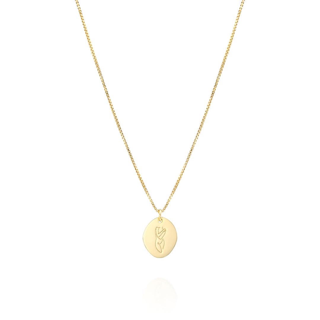 Venus Round Necklace - Shani Jacobi Jewelry