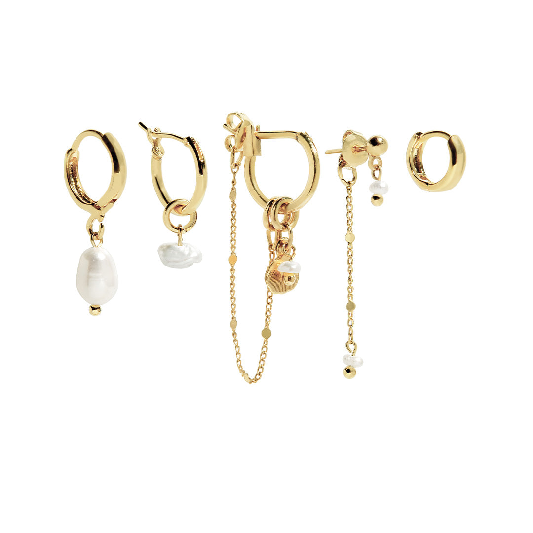 Yam Earrings Set
