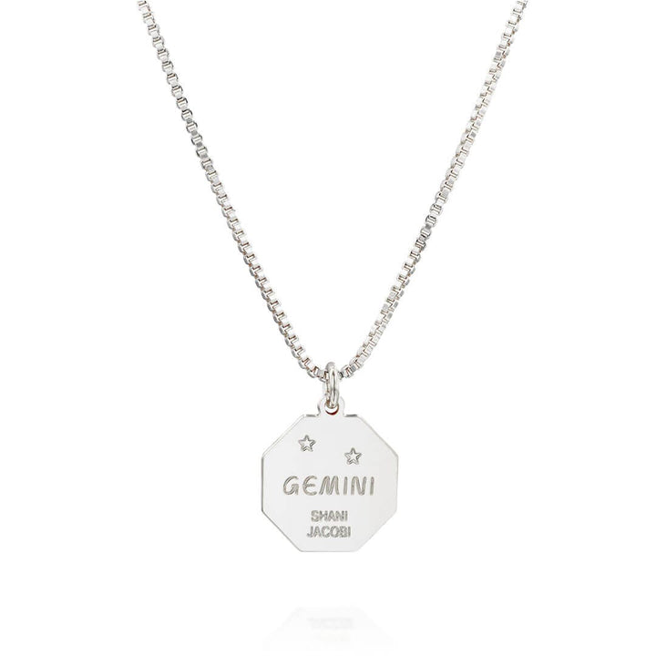 Zodiac Necklace - Gemini - Shani Jacobi Jewelry