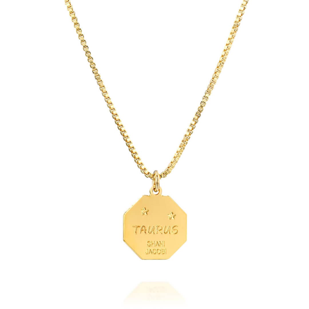 Zodiac Necklace - Taurus - Shani Jacobi Jewelry