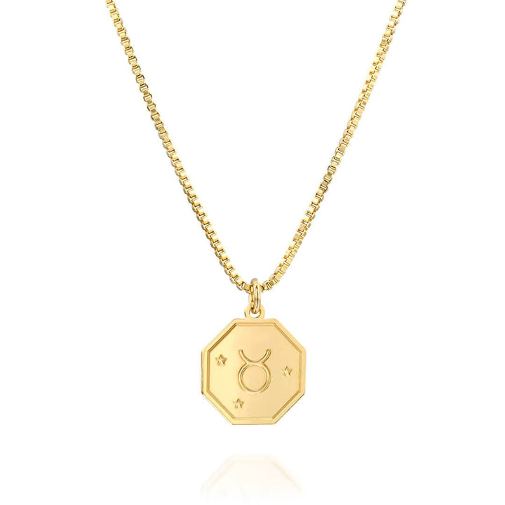 Zodiac Necklace - Taurus - Shani Jacobi Jewelry