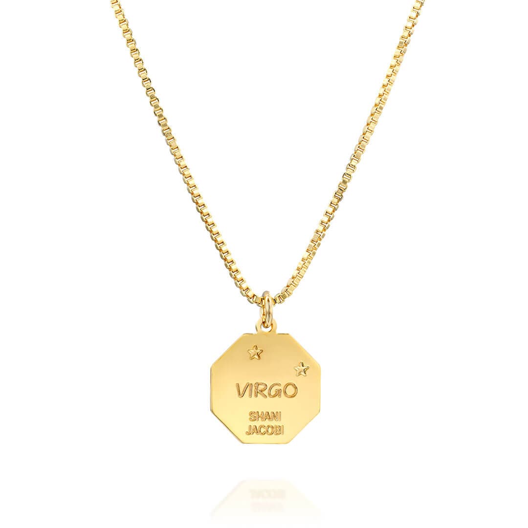 Zodiac Necklace - Virgo - Shani Jacobi Jewelry