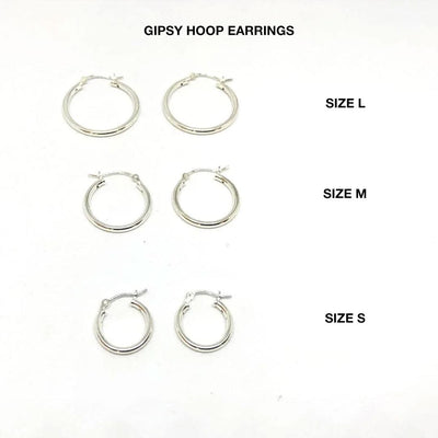 Gipsy Hoop Earrings