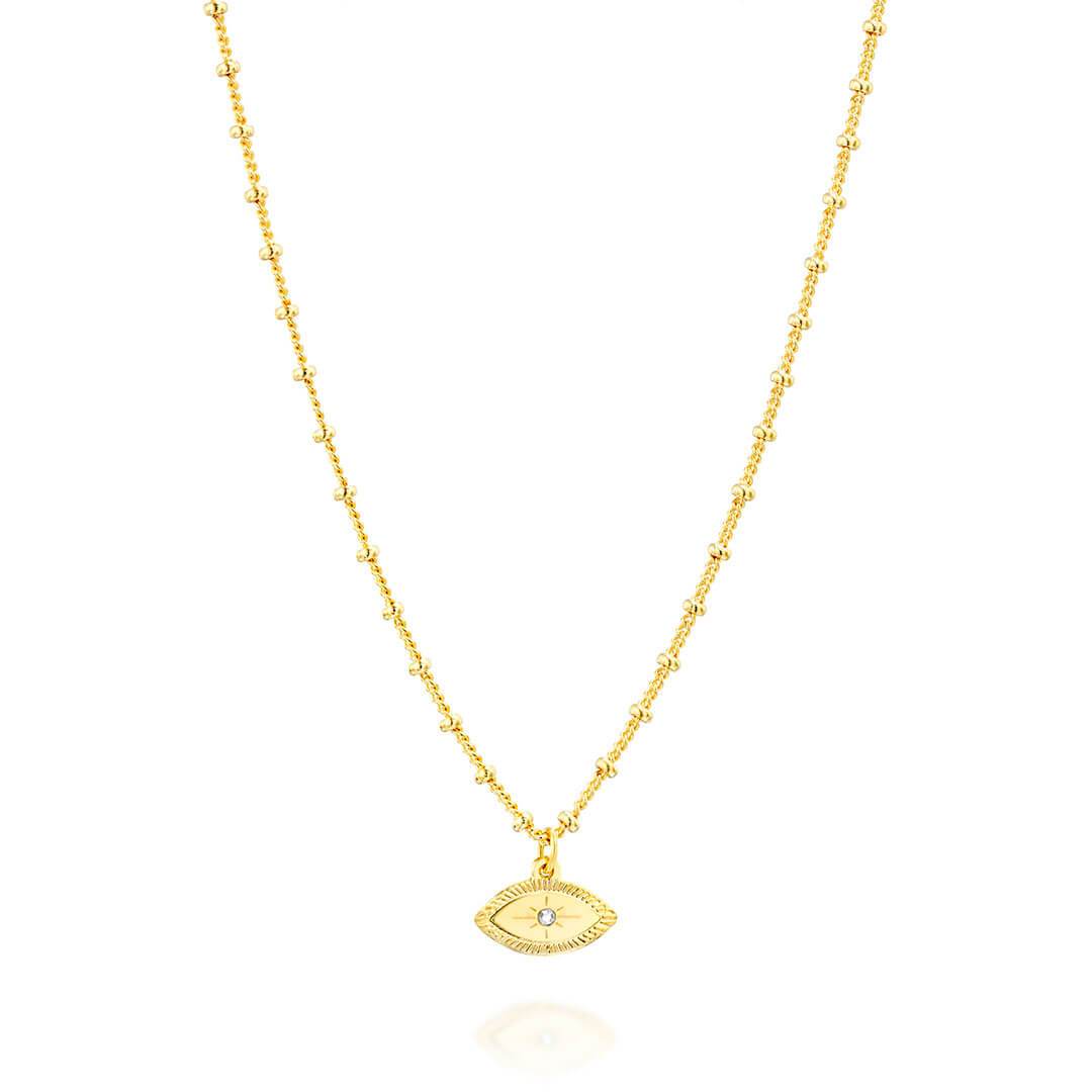 Golden Eye Necklace