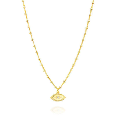 Golden Eye Necklace