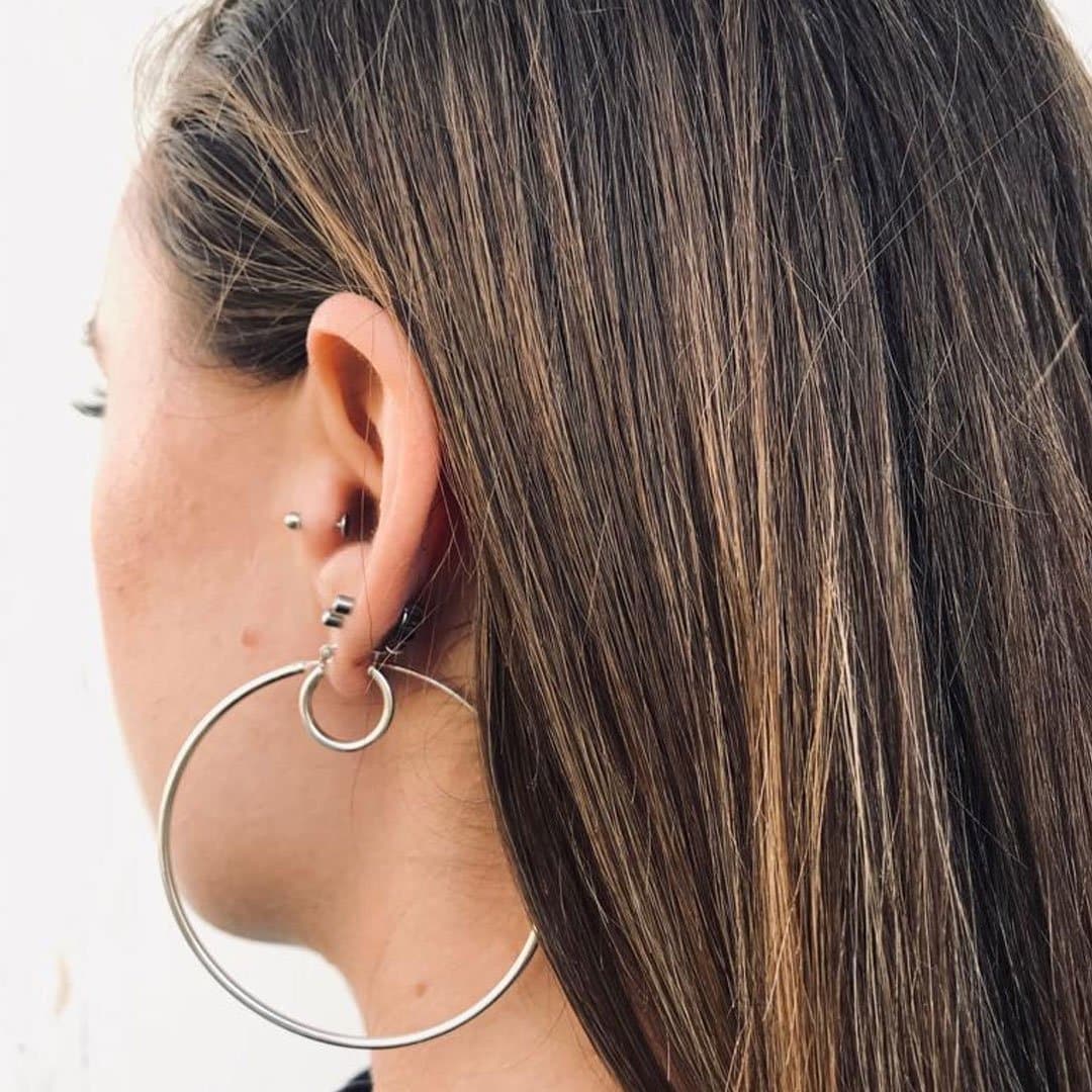 Charlotte Hoop Earrings