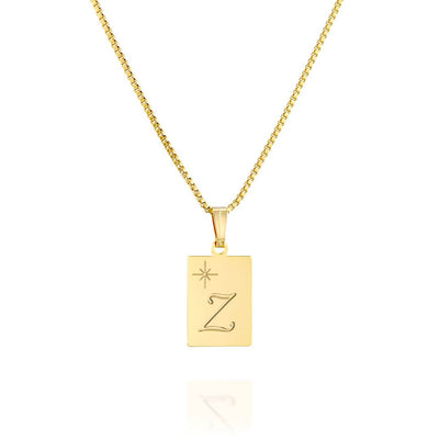 Initial Necklace - Z
